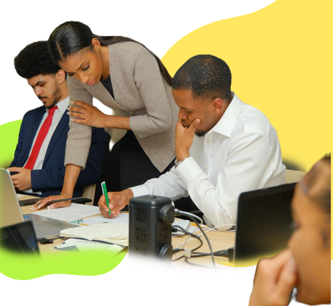 iRxcruit team supporting young people in a workshop