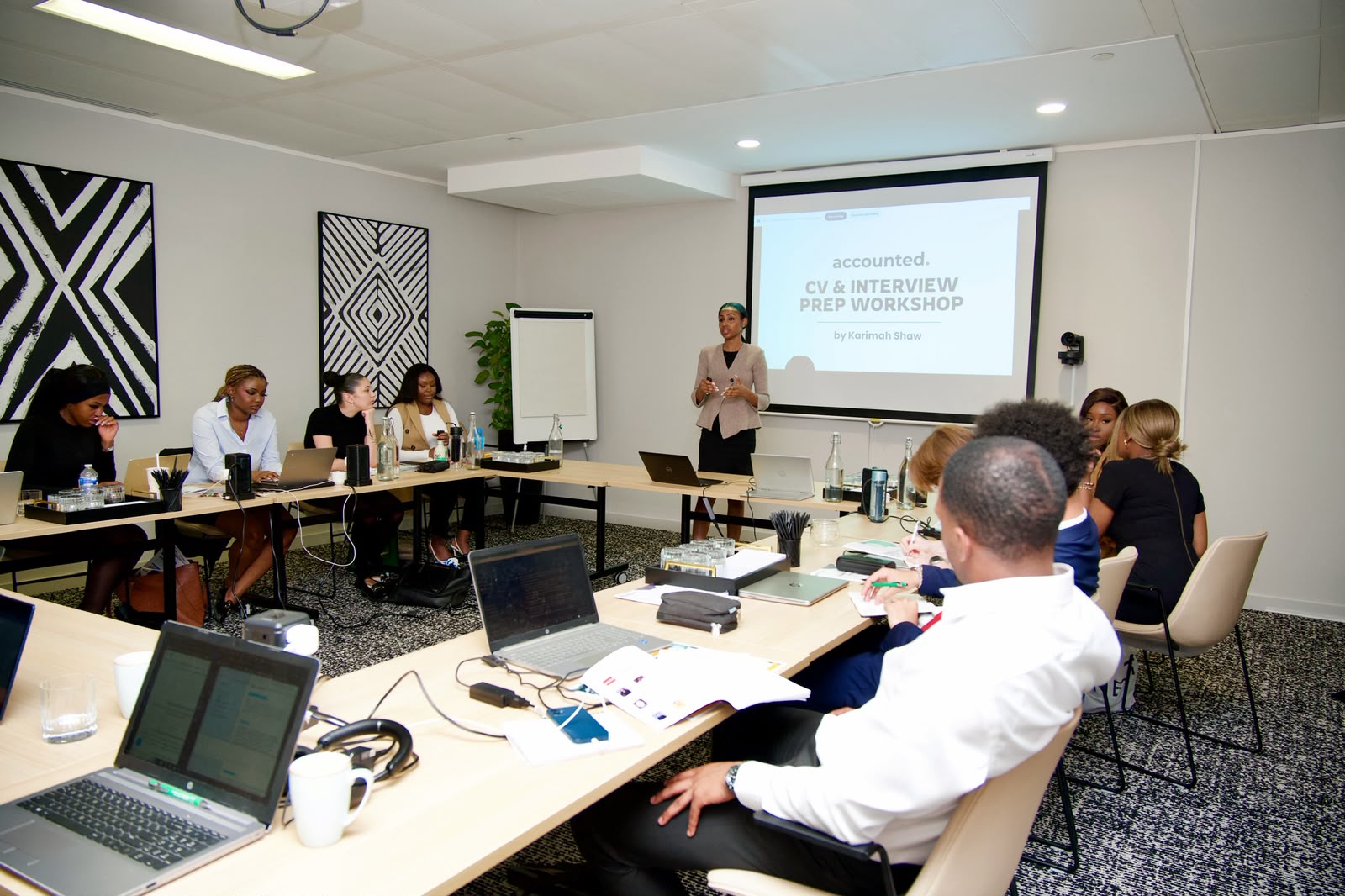 Employability workshop with young people